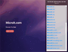 Tablet Screenshot of microit.com